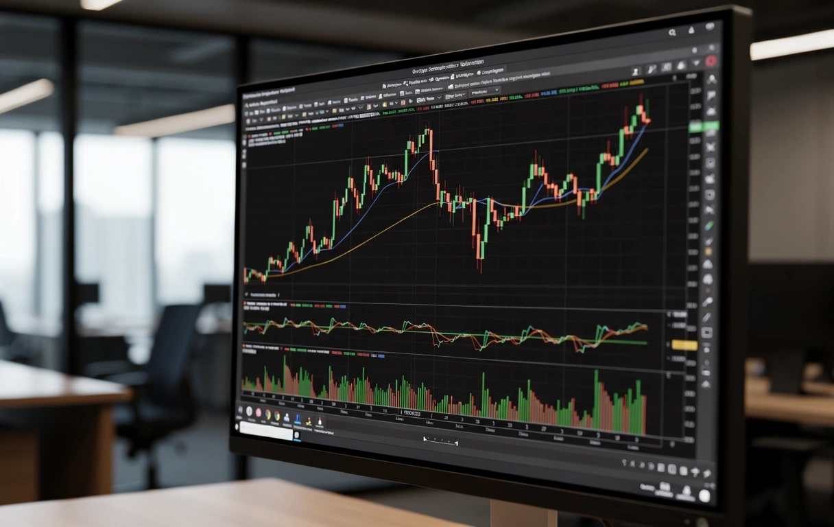 Analisis teknikal pada skrin profesional